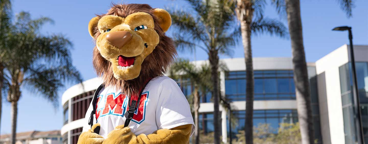 LMU's Iggy the Lion Mascot